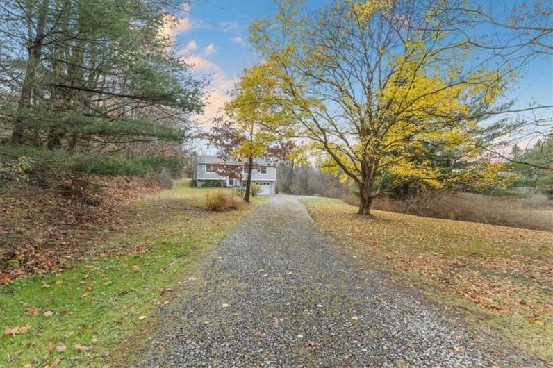 Level driveway.