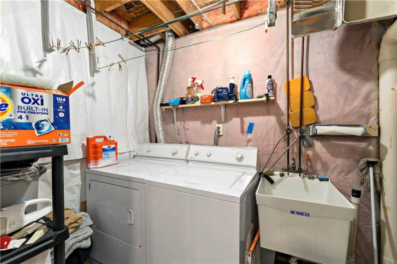 Laundry Area, Storage, Mechanical