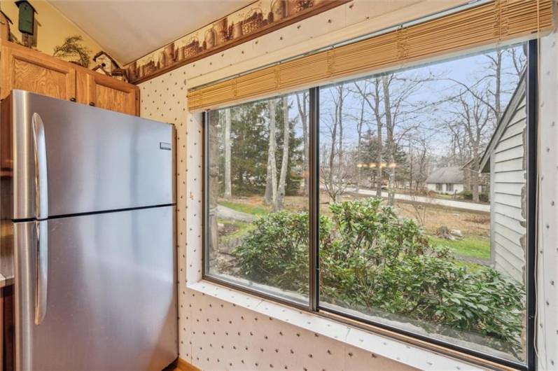 View of the front of the property from the kitchen window.