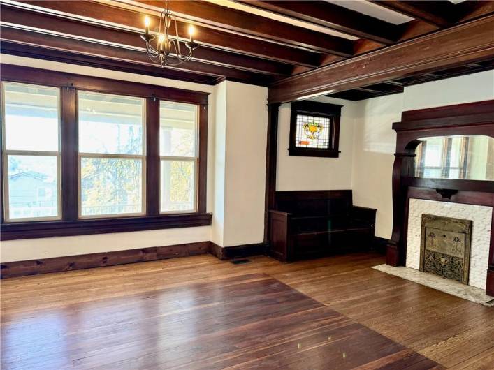 The details and gorgeous woodwork combined with plenty of windows provide endless design options.