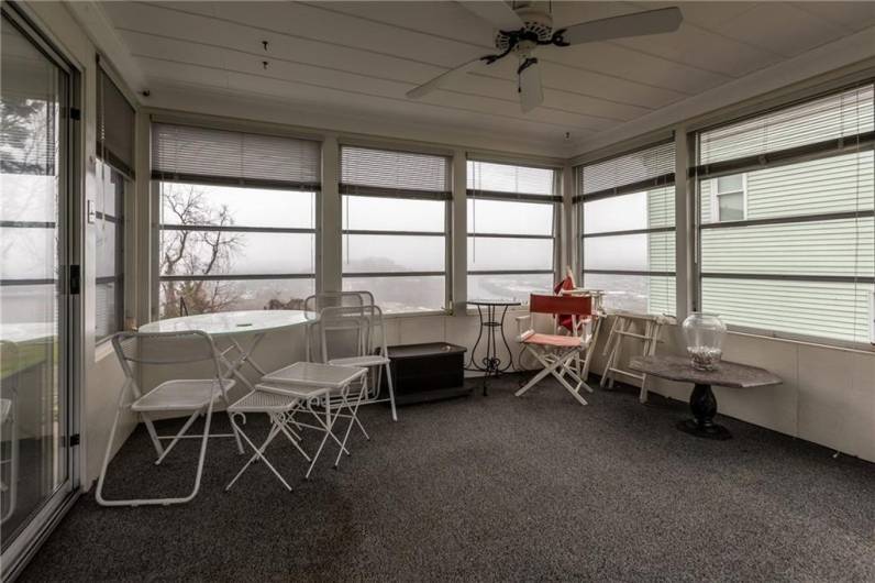 Beautiful, bright, glass enclosed sunroom/studio