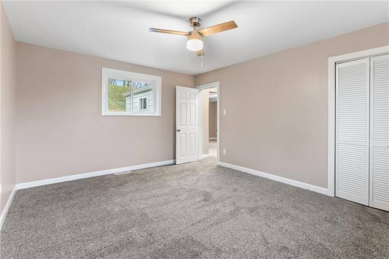 Bedroom 1 - Very spacious with a nice-sized closet.