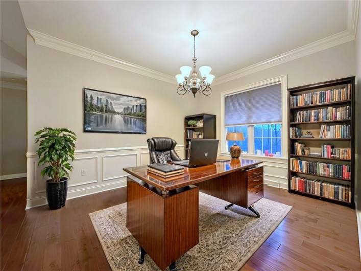 VIRTUALLY STAGED as a Den Office; when the Kitchen has so much space for a Fining Table, this area can be a home office/Den!