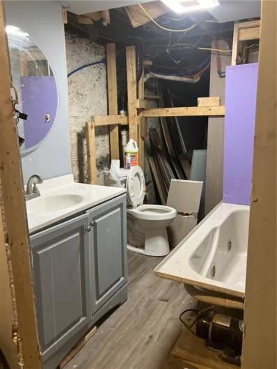 basement bathroom