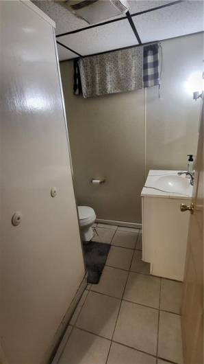 Basement bathroom apartment