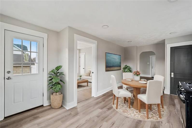 Dining area or if a formal dining room is needed utilize the first floor bonus room.