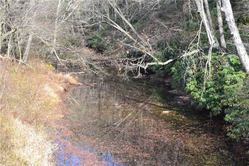 Big Sandy Creek stocked trout stream