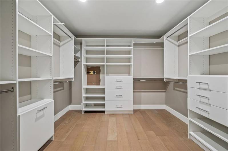 Second walk-in closet