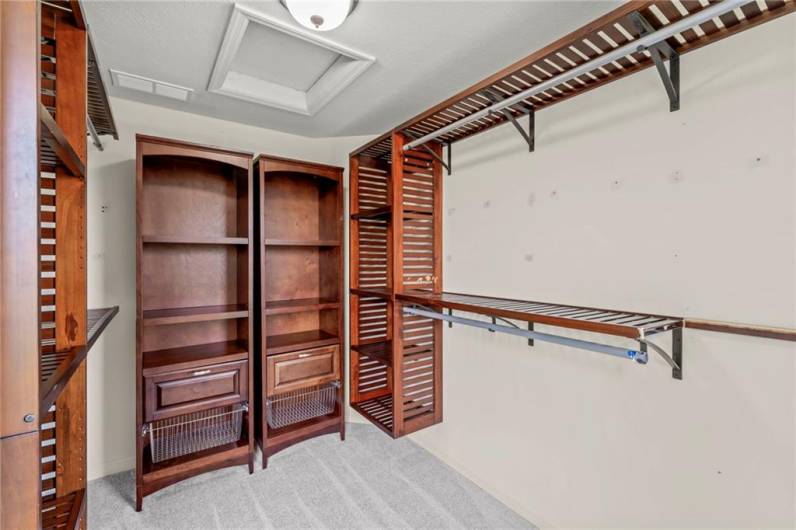 Owners Suite Walk-In Closet 1091 Woodlawn Drive