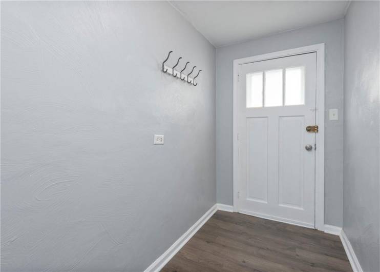 Mudroom / rear entry