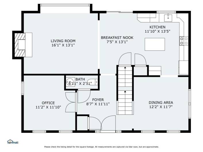 Main level plan