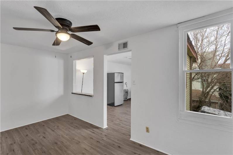 Another View of the Dining or Living Room.