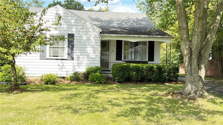 Welcome home!!  This 3 bedroom 2 bath ranch is a few blocks from Buhl Park and local shopping.  The home has hardwood floors, eat-in kitchen with patio door that flows out to the back deck.  There is a 2 car detached garage and a full basement