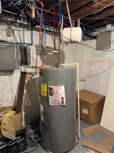 New plumbing and water heater