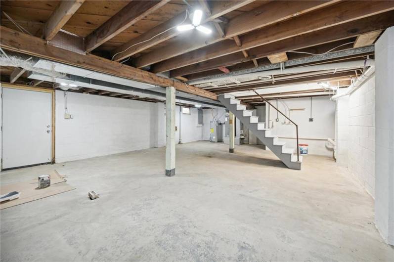 High full basement