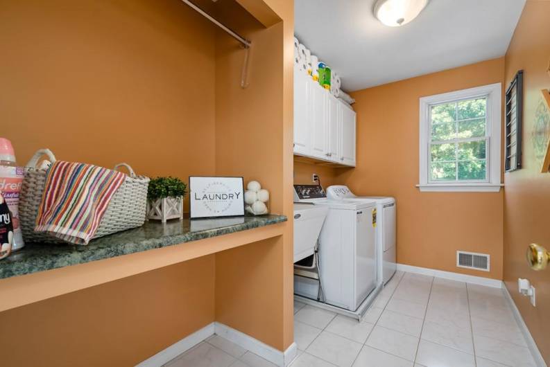 laundry room upper level