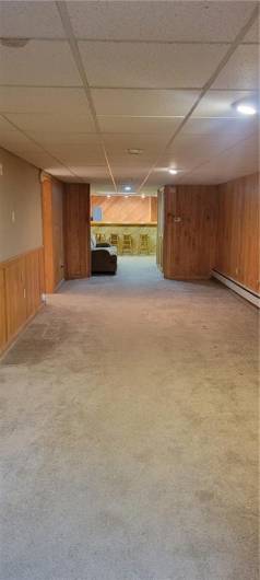 Great space in the Finished Basement for Entertaining