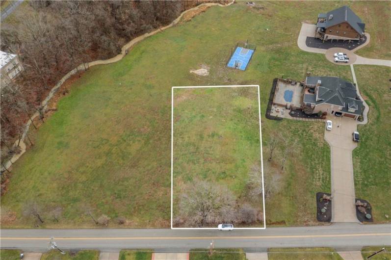 Fabulous half acre lot just waiting for you to build your dream home!