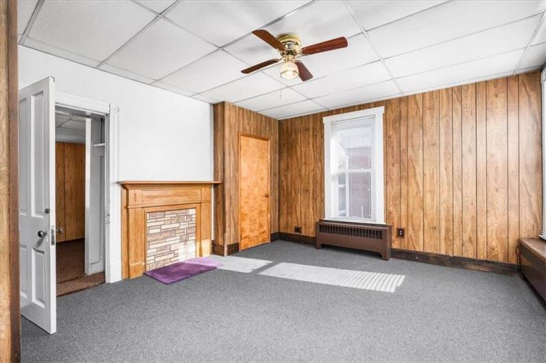 Second bedroom in top apartment.