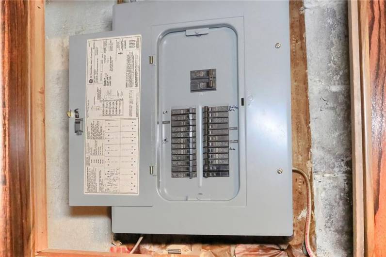 Updated Electrical Panel