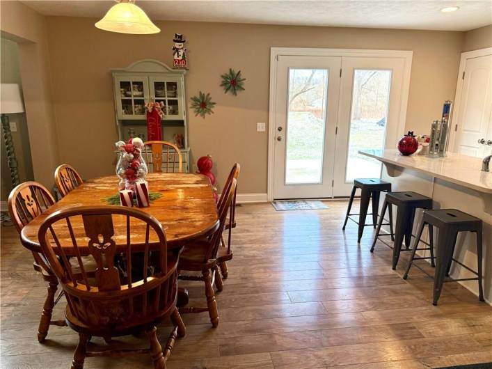 Dining Area in the Kitchen