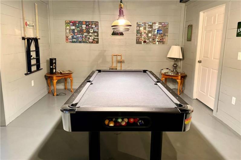 Pool Table is Included,