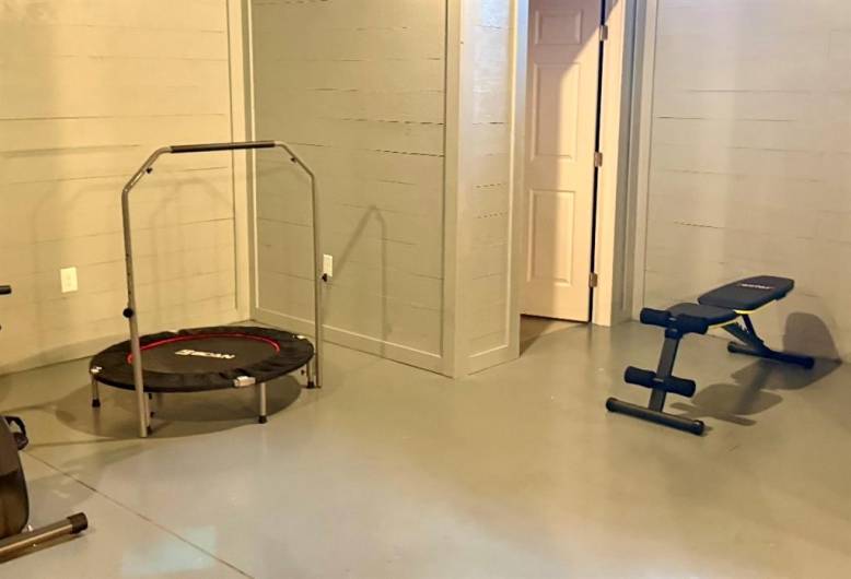 Exercise Area or Extra Storage.