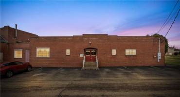 Twilight View of Front of Building