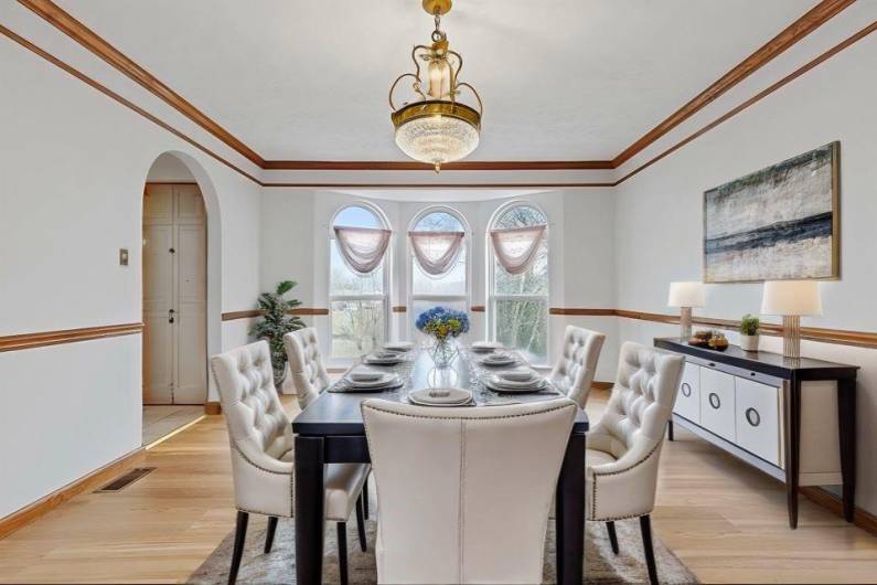 Virtually Staged Dinning Room