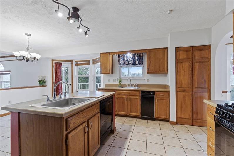 Two Sinks in the kitchen