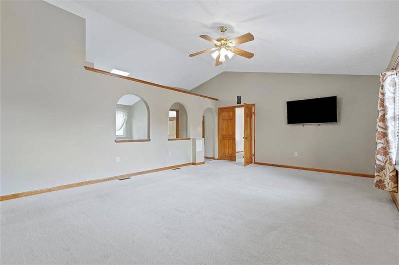 Beautiful Master Bedroom on upper level