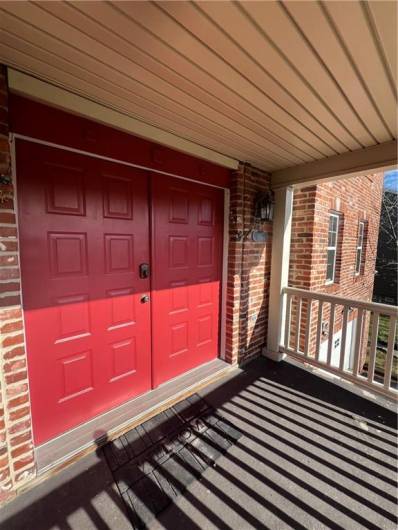 The covered front door is perfect for Entry way to the home.