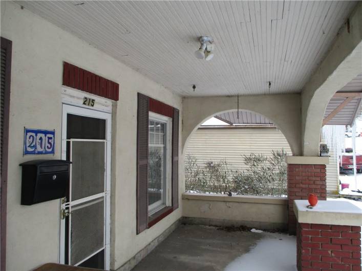 Huge Front Covered Porch