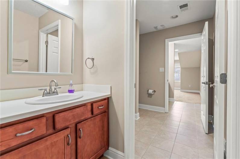 Full Bathroom Upper Level 206 Green Village Drive