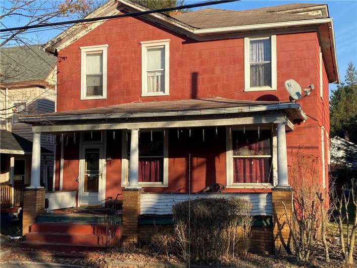 This handsome 1900 one family home is just waiting for the next generation to love  it into this century!