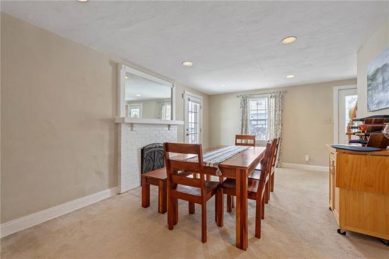 Formal dining room