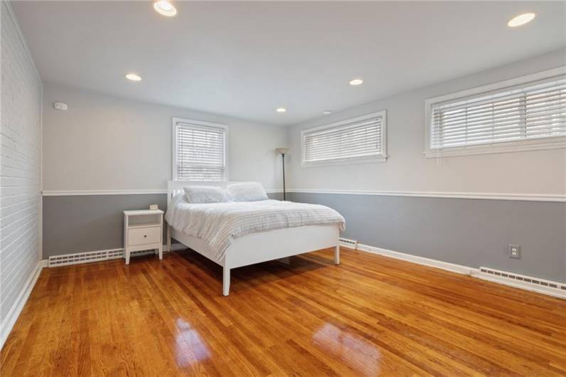 Hardwood floors throughout