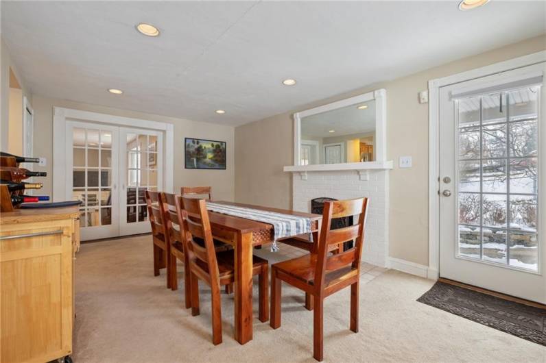 Formal dining room