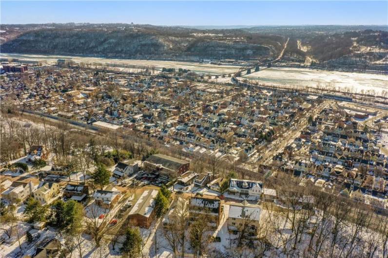 overlooking Aspinwall