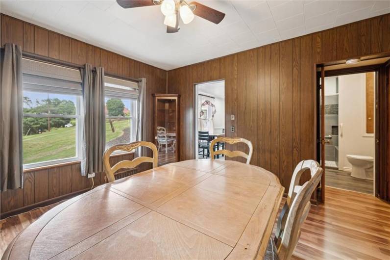 Main level dining room