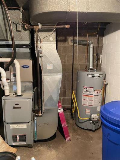 Furnace and Hot water tank