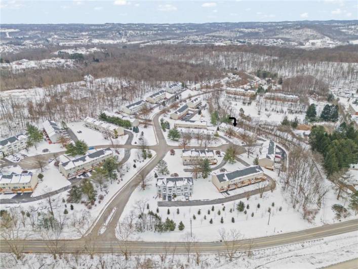 Aerial View 381 Jubilee Drive