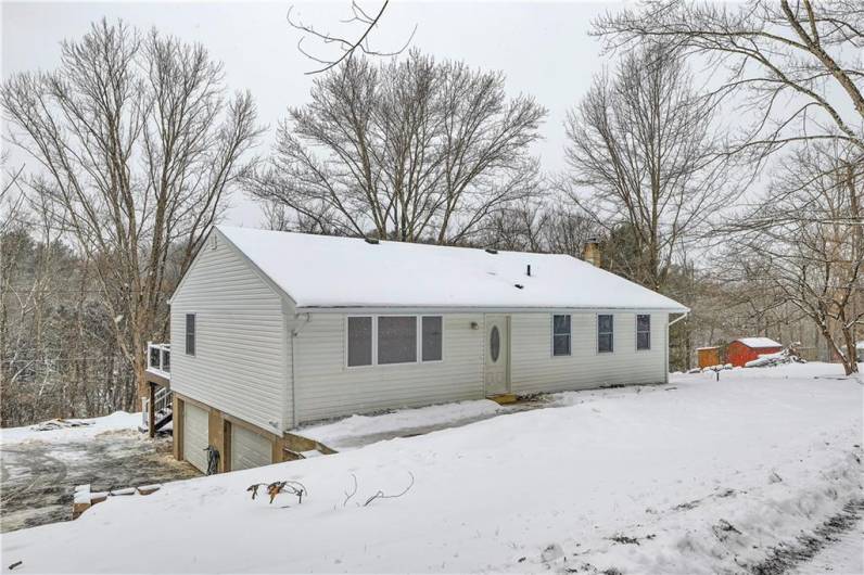 Quiet, Private Setting, Home Sits on 1.25 Acres.