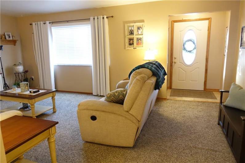 Spacious Living Room with Picture Window