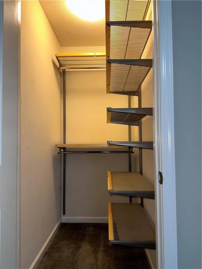 3rd bedroom walk in closet.