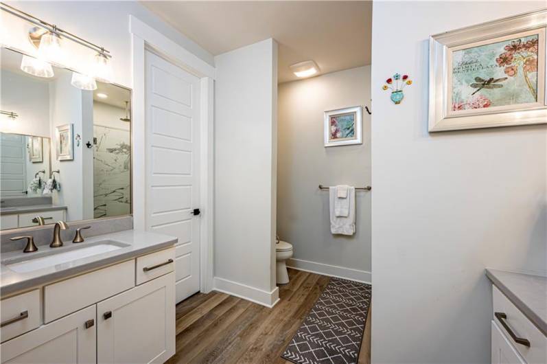 Primary Bedroom Bathroom, His and Her's Sink Stations