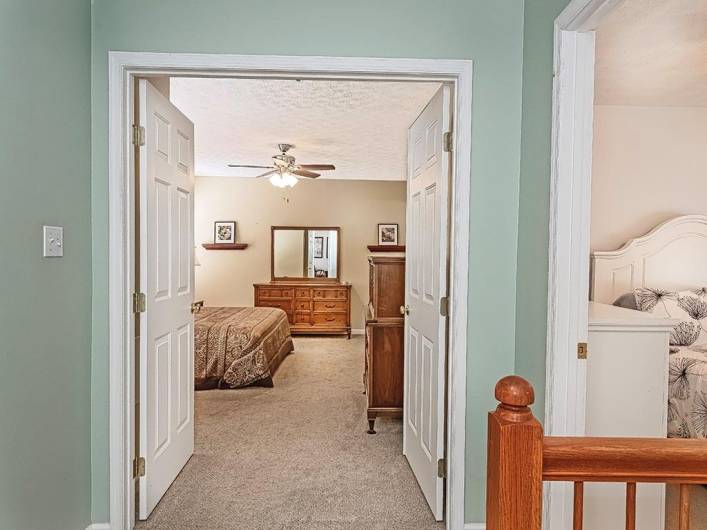 Double Doors into the Primary Bedroom Suite.