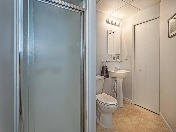 A convenient 3rd Full Bath in the Basement is great for visiting family/friends.