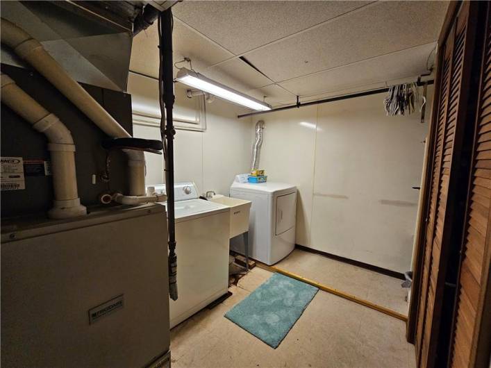 Laundry/furnace room