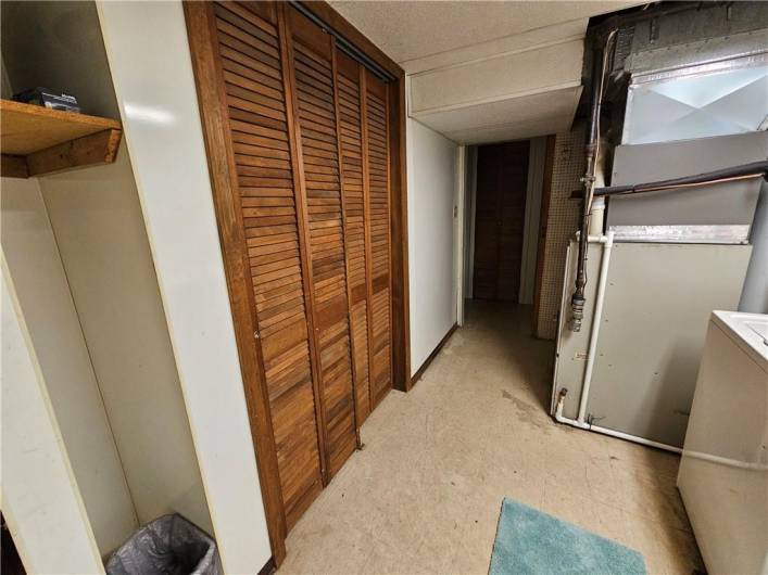 Laundry/furnace room